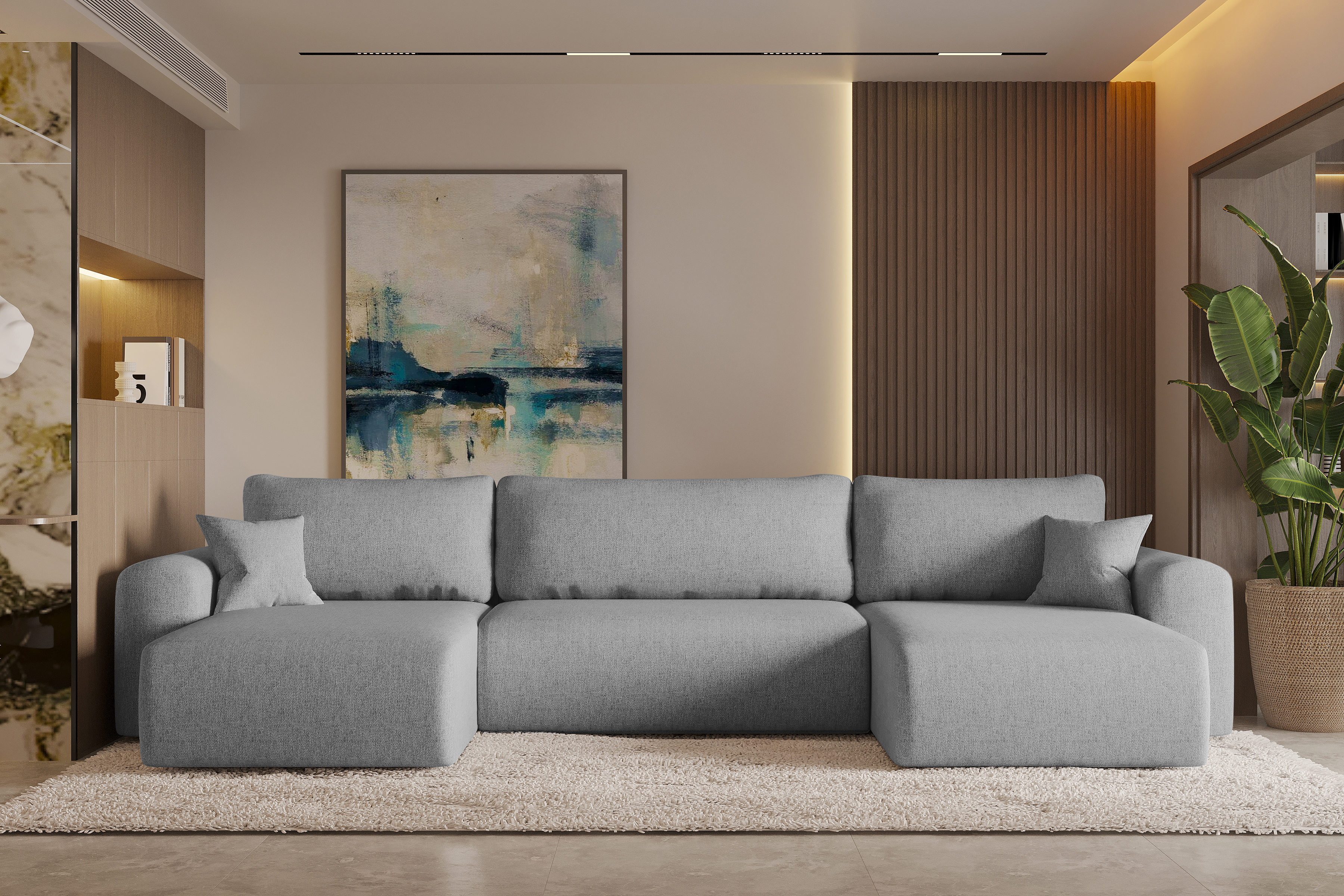 Capri U Ecksofa Neve 80